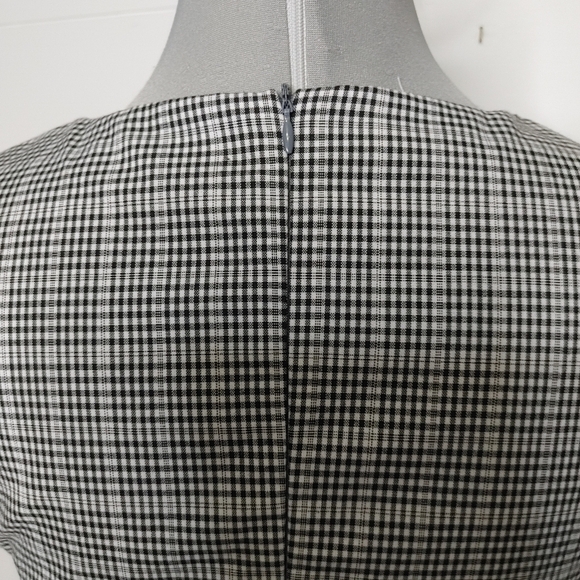 LULU'S Penny gingham knotted sheath dress S - Picture 6 of 10